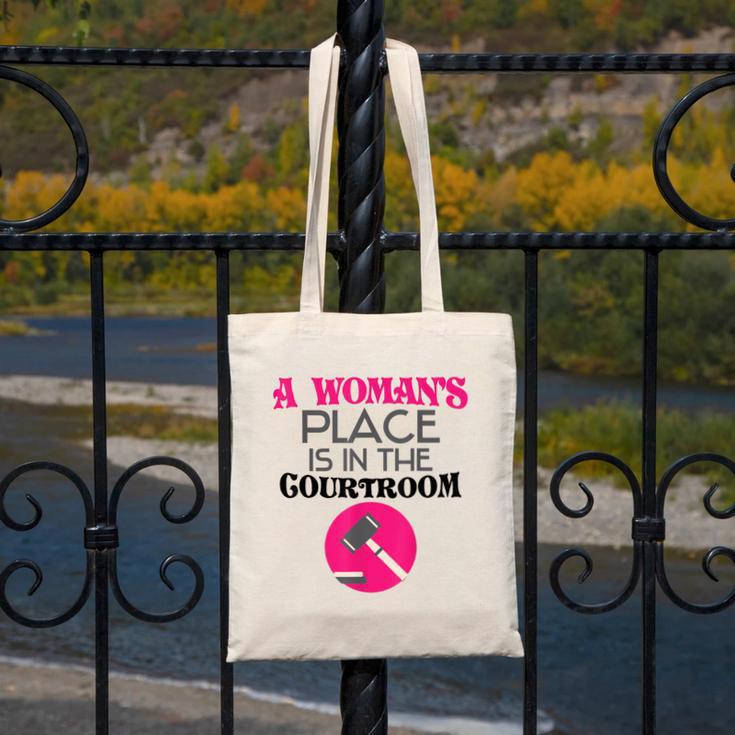 Lawyer Attorney Law School Graduation Female Women Canvas Tote Bag