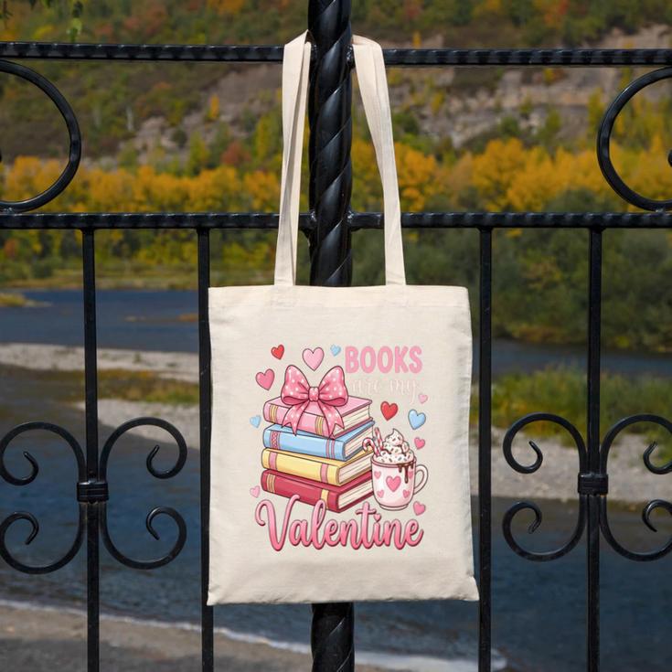 Librarian Books Are My Valentine Teacher Valentines Teach Canvas Tote Bag Librarian Books Are My Valentine Teacher Valentines Teach Canvas Tote Bag
