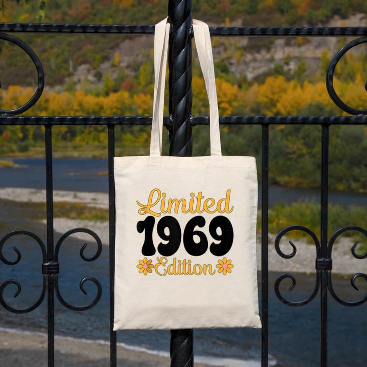 Limited 1969 Edition Retro Nostalgia Art Canvas Tote Bag Limited 1969 Edition Retro Nostalgia Art Canvas Tote Bag