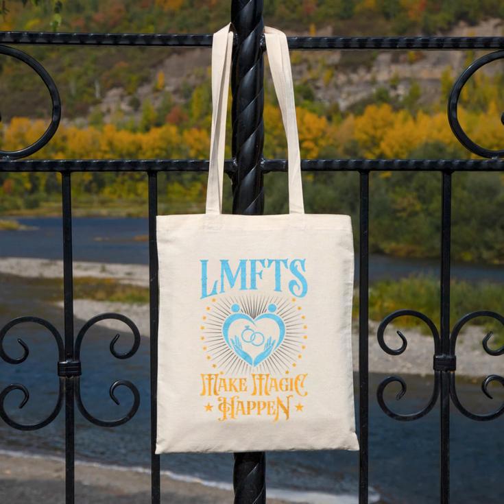 LMFT Graduation Licensed Marriage And Family Therapist LMFT Canvas Tote Bag
