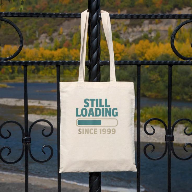 Still Loading Since 1999 Retro Tech Nostalgia Canvas Tote Bag