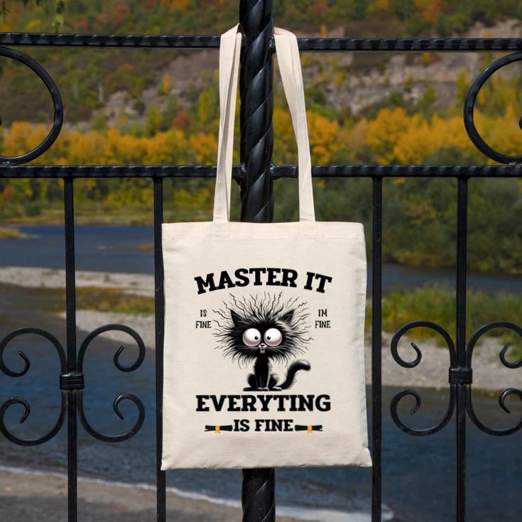 Masters Mastered It Graduate Master Degree Graduation Canvas Tote Bag