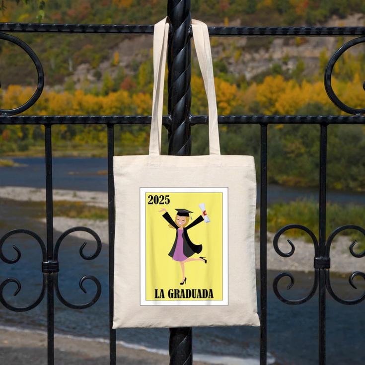 Mexican For Graduation La Graduada 2025 Canvas Tote Bag