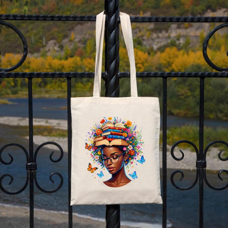 Month Honoring Past Inspiring Pride Melanin Book Canvas Tote Bag Month Honoring Past Inspiring Pride Melanin Book Canvas Tote Bag
