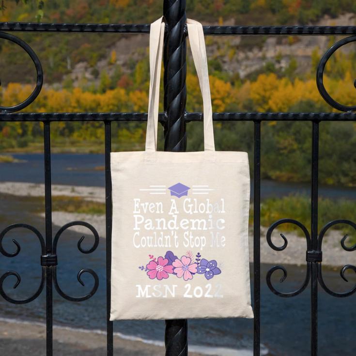 MSN Masters Science In Nursing Nurse Graduation 2022 Canvas Tote Bag