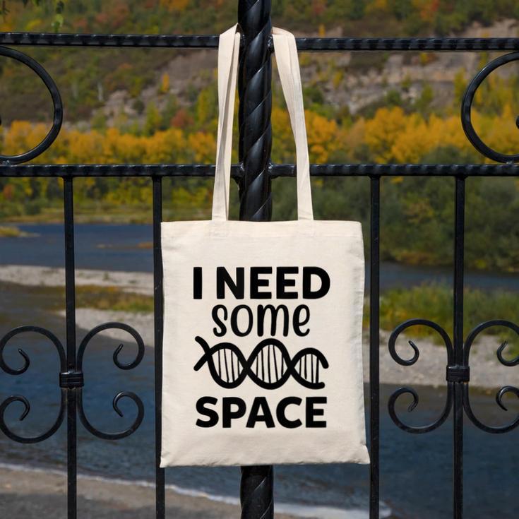 I Need Some Space Introvert Astronaut Science Canvas Tote Bag I Need Some Space Introvert Astronaut Science Canvas Tote Bag