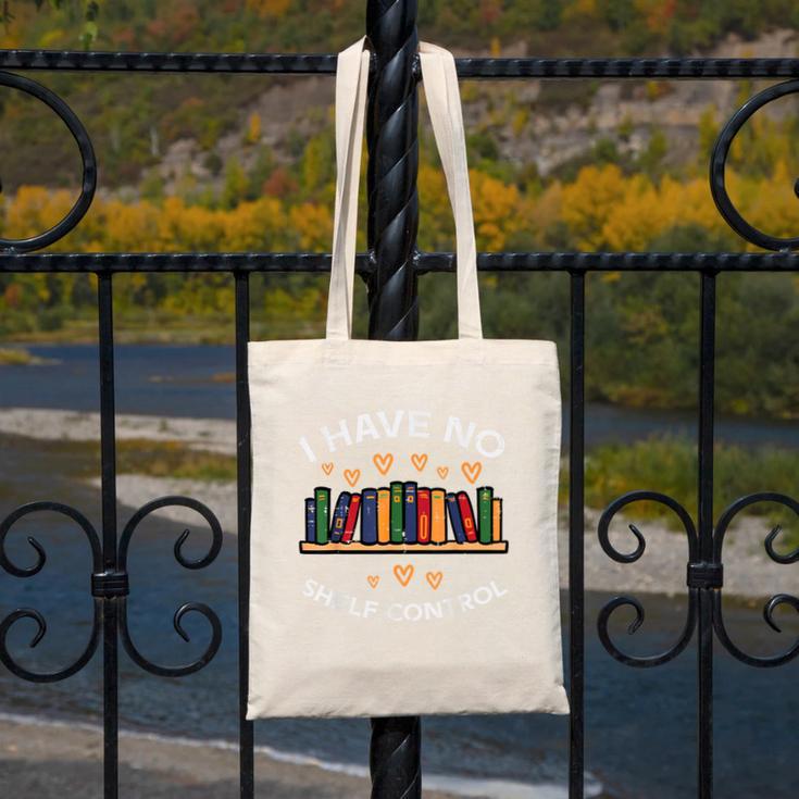 No Shelf Control Read Reading Book Librarian Men Women Kids Canvas Tote Bag