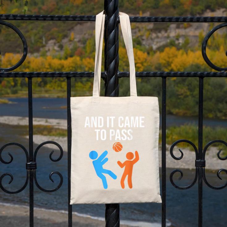 And It Came To Pass Book Of Mormon LDS Missionary Canvas Tote Bag