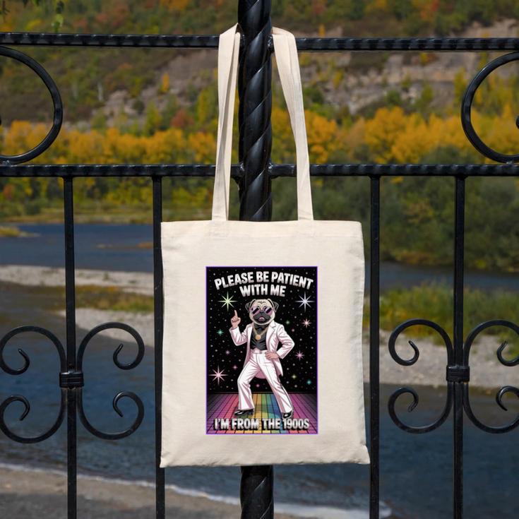 Be Patient With Me I'm From The 1900s Birthday Premium Tri-Blend Canvas Tote Bag Be Patient With Me I'm From The 1900s Birthday Premium Tri-Blend Canvas Tote Bag