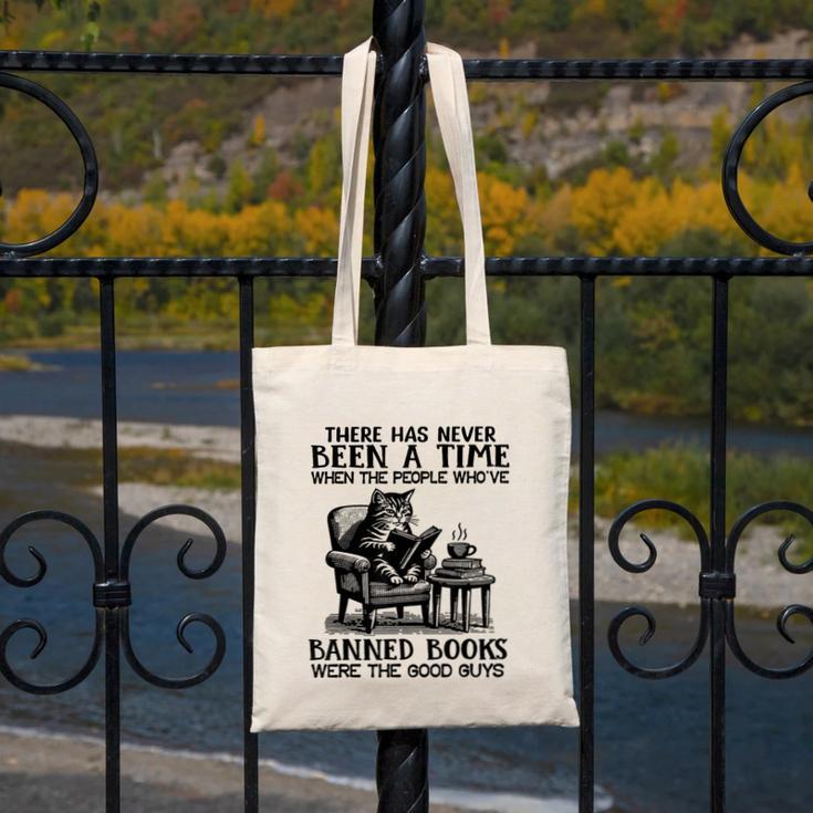 The People Who'Ve Banned Books Were The Good Guys Canvas Tote Bag The People Who'Ve Banned Books Were The Good Guys Canvas Tote Bag