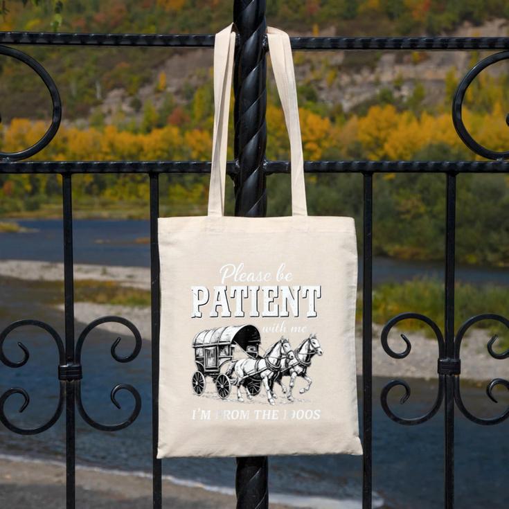 Please Be Patient With Me I'm From The 1900s Canvas Tote Bag