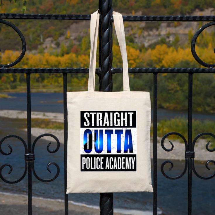 Police Academy Shirt Police Officer Graduation Canvas Tote Bag