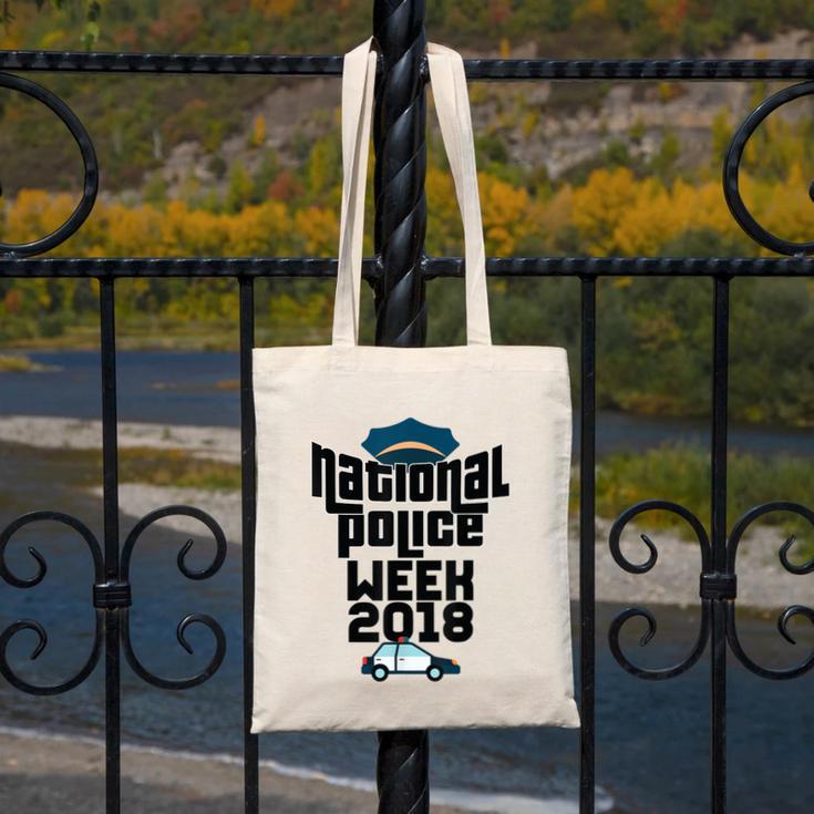 Police Officer National Week T-Shirt Graduation 2018 Canvas Tote Bag