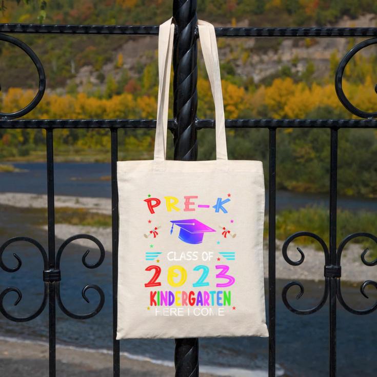 Pre-k Graduation Pre Kindergarten Class Of 2023 Boys Girls Canvas Tote Bag
