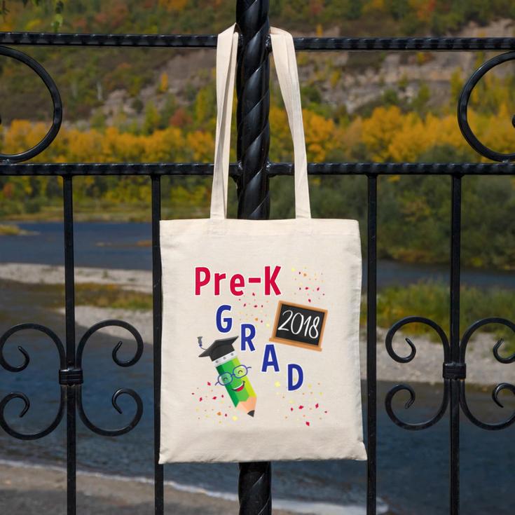 Pre Kindergarten Graduation 2018 Fun Graduate Shirt For Kids Canvas Tote Bag