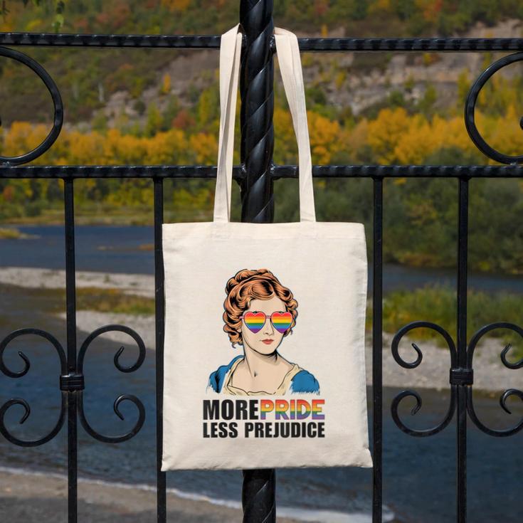 Pride And Prejudice Book Jane Austen Merch LGBTQ Canvas Tote Bag