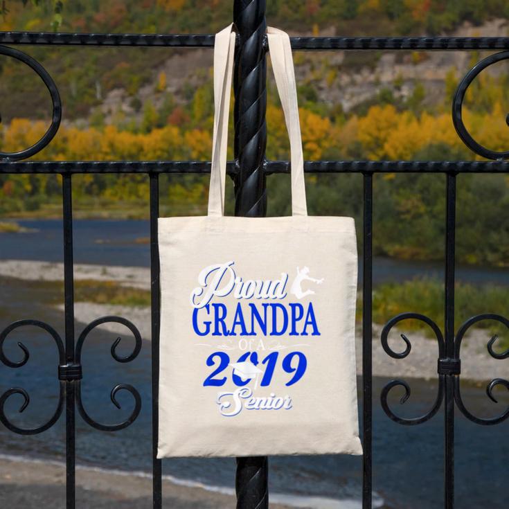 Proud GRANDPA Of A Class 2019 Senior Tshirt Graduation Canvas Tote Bag