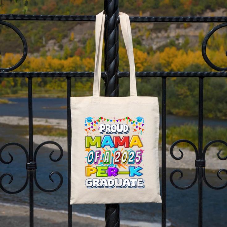 Proud MAMA Of a 2025 PRE-K Graduate -Graduation Canvas Tote Bag