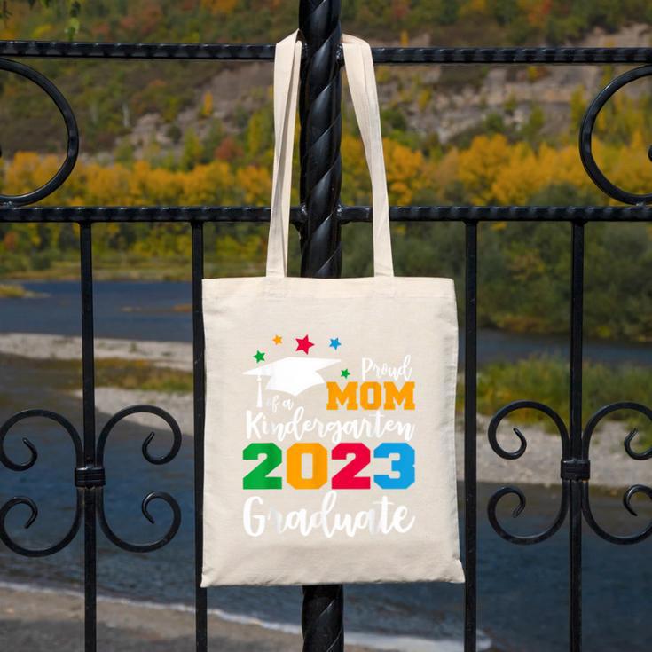 Proud Mom Of A 2023 Graduate Senior 2023 Graduation 23 Canvas Tote Bag