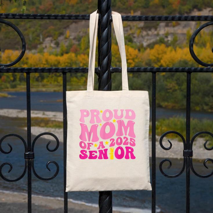 Proud Mom Of a 2025 Graduate Class Senior Graduation Mother Canvas Tote Bag