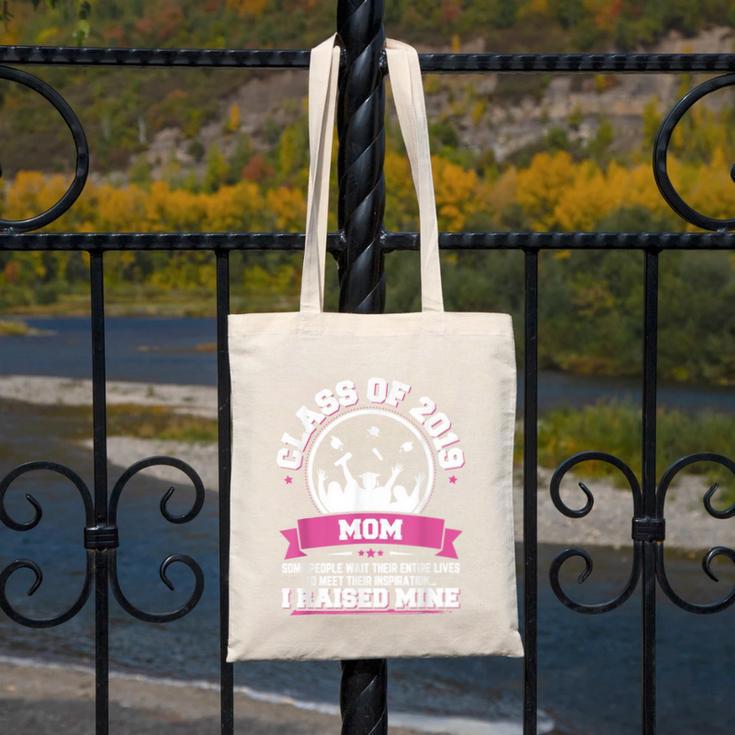 Proud Mom Of A Class Of 2019 Graduate TShirt Graduation Canvas Tote Bag