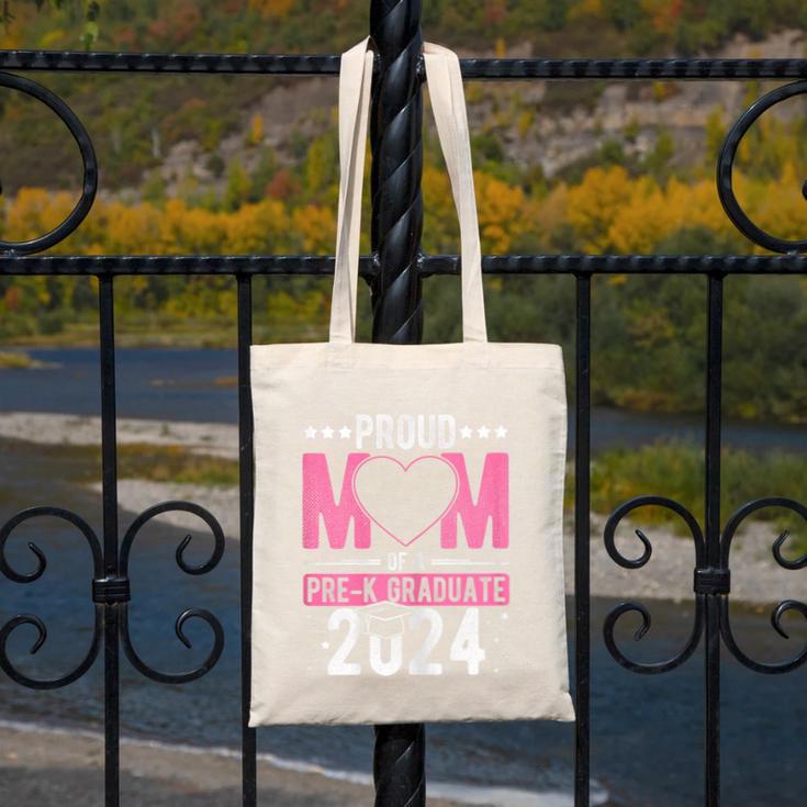 PROUD MUM OF A Pre-K GRAD 2024 Pre-K Graduation 2024 Mom Canvas Tote Bag