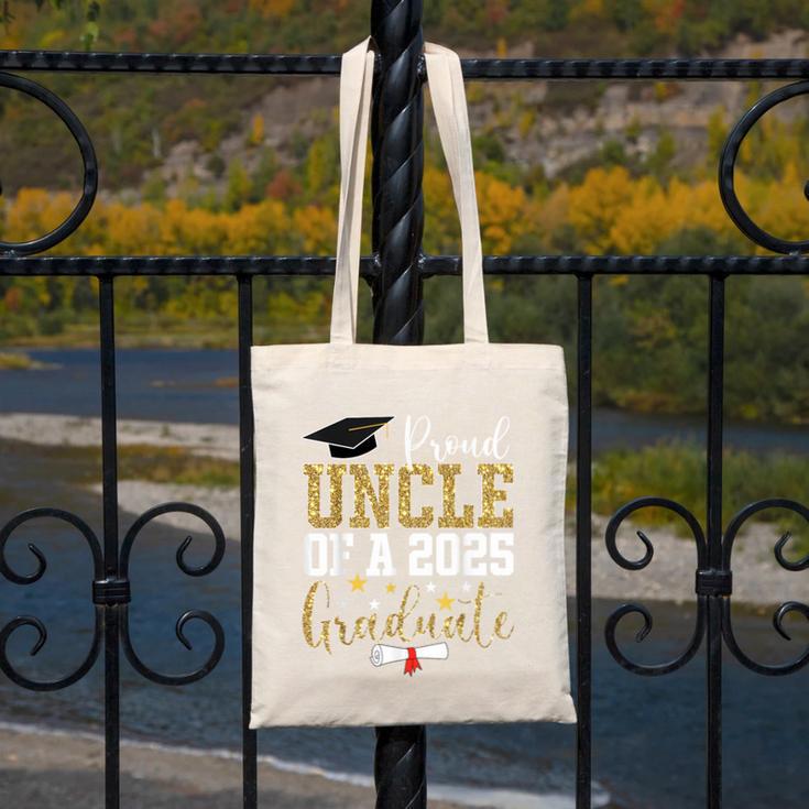 Proud Uncle Of A 2025 Graduate Uncle Graduation 2025 Canvas Tote Bag