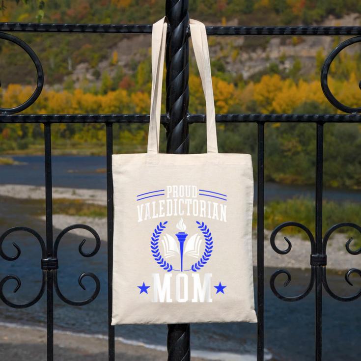 Proud Valedictorian Mom Graduation Grad Mom Class Of 2025 Canvas Tote Bag