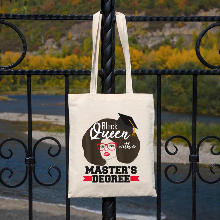 Queen Masters Degree Graduation Social Work MSW MPH Canvas Tote Bag