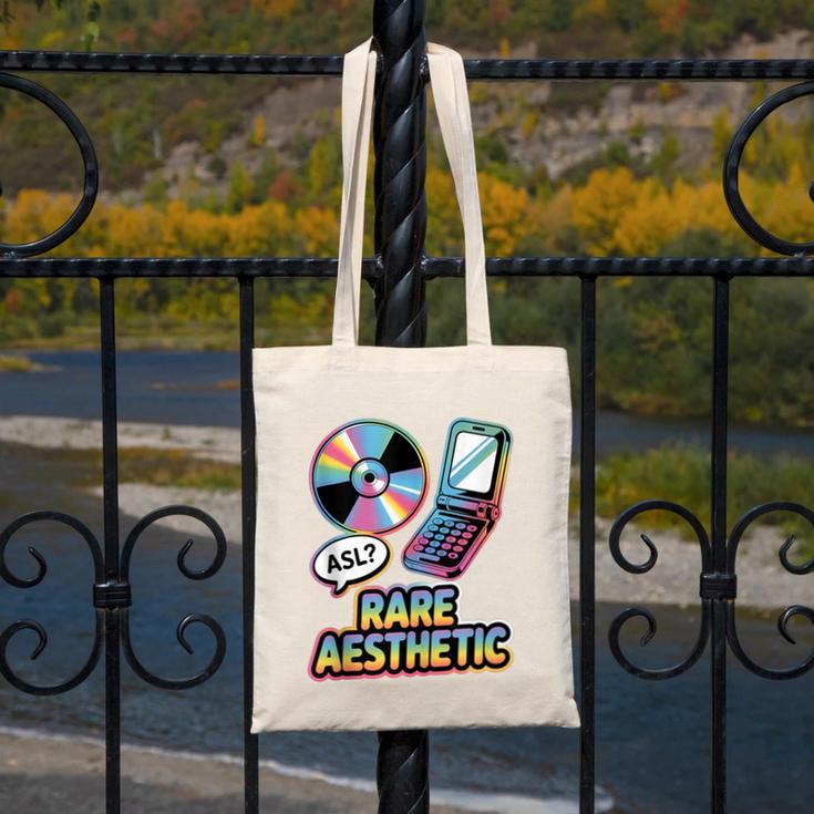 Rare Aesthetic Retro Nostalgia Y2K Vibes Canvas Tote Bag Rare Aesthetic Retro Nostalgia Y2K Vibes Canvas Tote Bag