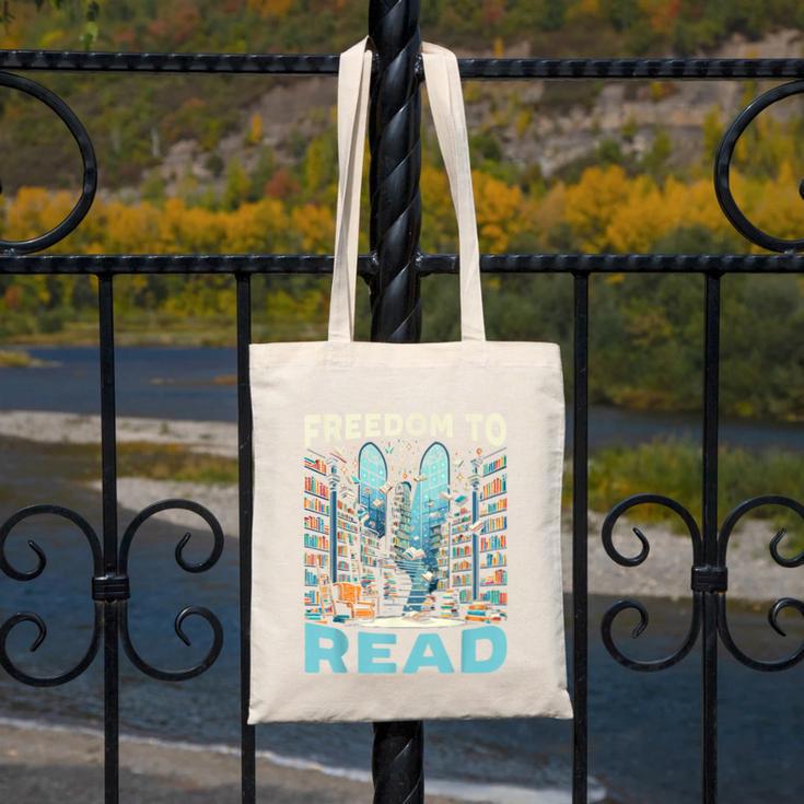 Read Banned Books Bookworm Book Lover Reading Literature Canvas Tote Bag