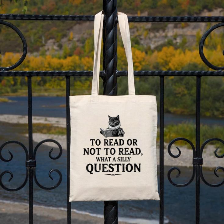 To Read Or Not To Read Book Lover Readers Bookworm Reading Canvas Tote Bag
