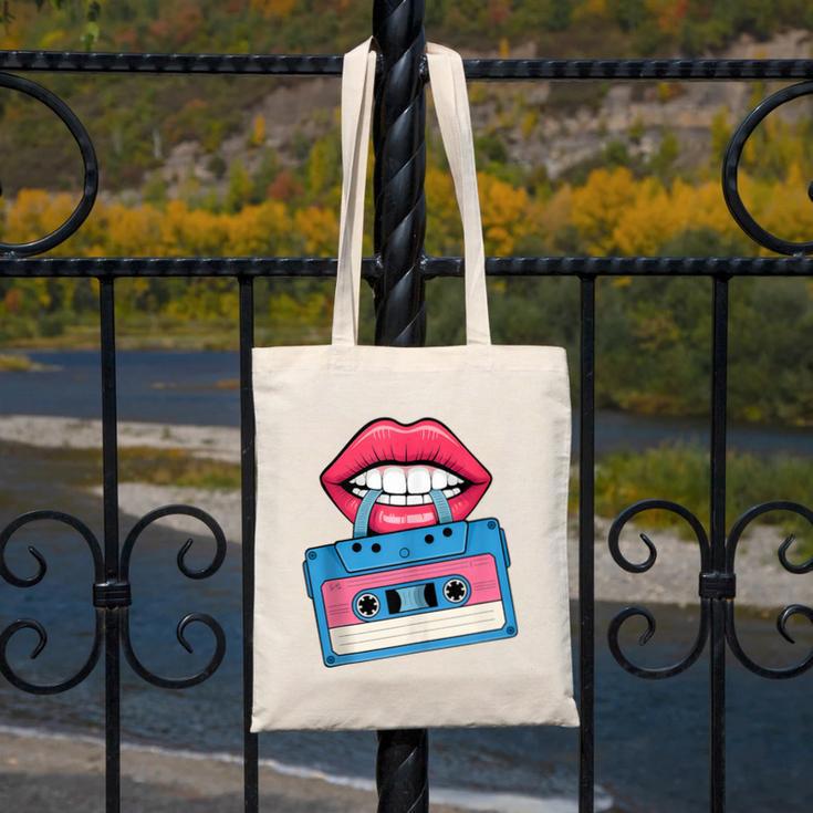 Retro 80s And 90s Cassette Perfect For Nostalgia Canvas Tote Bag