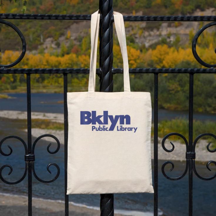 Retro Brooklyn Public Library NY New York Book Lover Canvas Tote Bag Retro Brooklyn Public Library NY New York Book Lover Canvas Tote Bag
