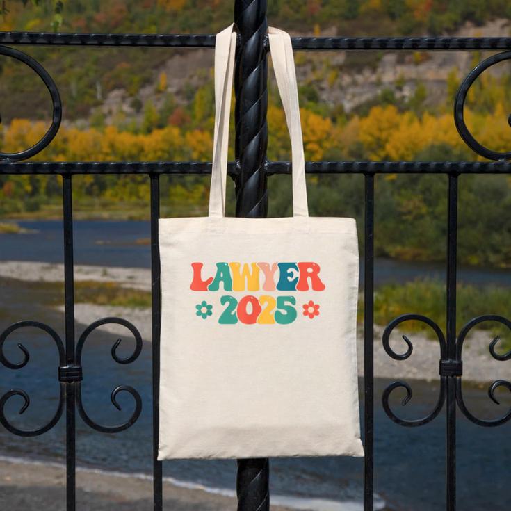 Retro Lawyer 2025 Attorney School Graduation Student Lawyer Canvas Tote Bag