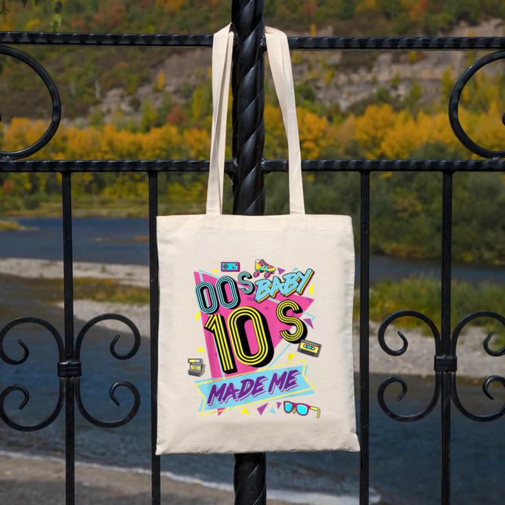 Retro Vintage 00's Baby 10's Made Me Nostalgia Classic Canvas Tote Bag Retro Vintage 00's Baby 10's Made Me Nostalgia Classic Canvas Tote Bag