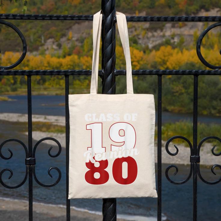 Reunion 1980 Class Of 1980 Reunion 80 Graduation 1980 Canvas Tote Bag