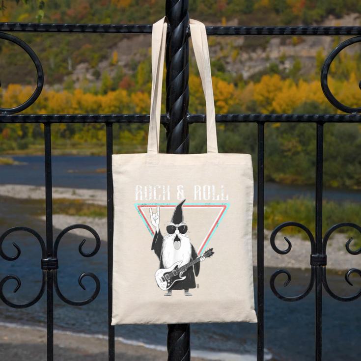 Rock & Roll Wizard Music Nostalgia Canvas Tote Bag Rock & Roll Wizard Music Nostalgia Canvas Tote Bag