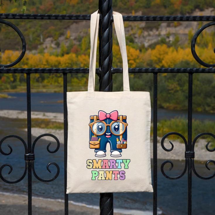 Sarcastic Little MISS SMARTY PANTS Graduation Alumni Game On Canvas Tote Bag