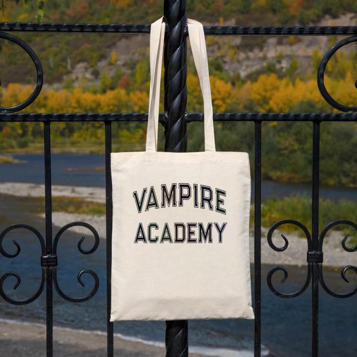 Sarcastic VAMPIRE ACADEMY Introvert Anti Social Canvas Tote Bag