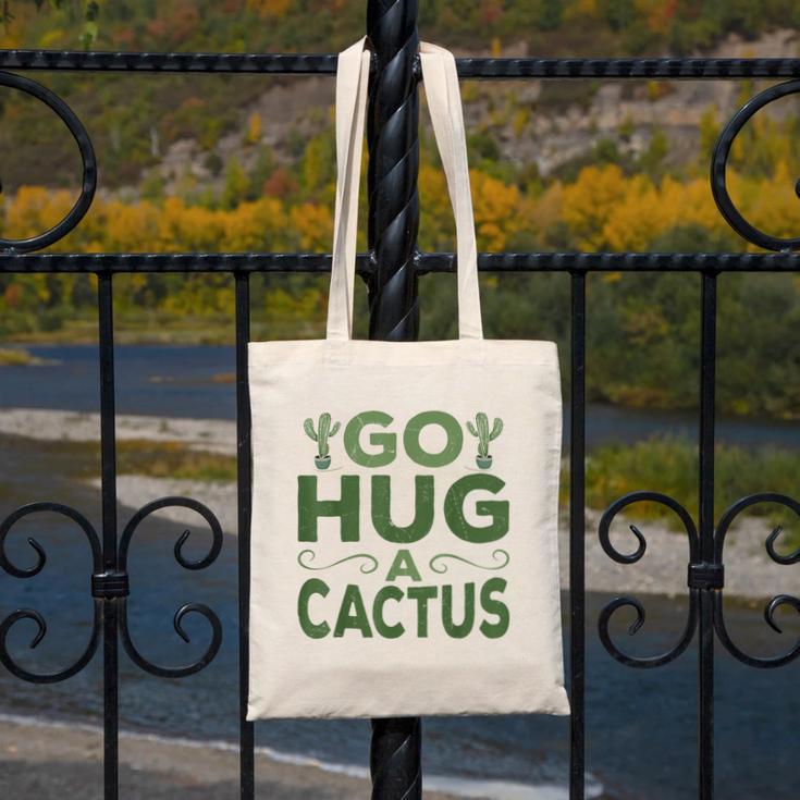 Sassy Saying Go Hug Cactus Introverts Sassy Quote No Hugs Canvas Tote Bag Sassy Saying Go Hug Cactus Introverts Sassy Quote No Hugs Canvas Tote Bag