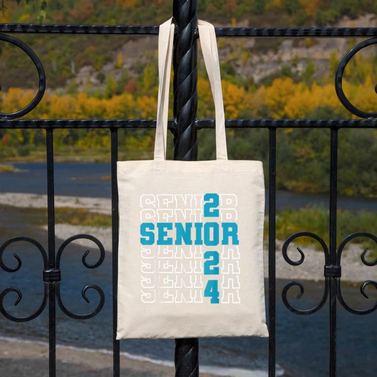 Senior 2024 Graduation Class Of 2024 Senior Boys Girls Canvas Tote Bag