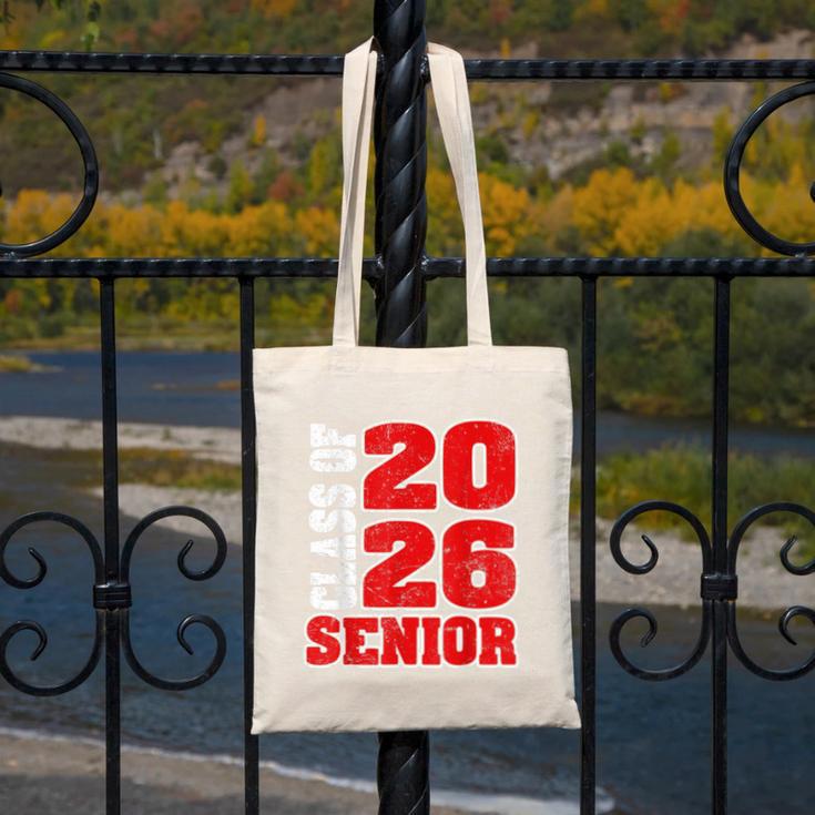 Senior 2026 Class Of 2026 Graduation Canvas Tote Bag