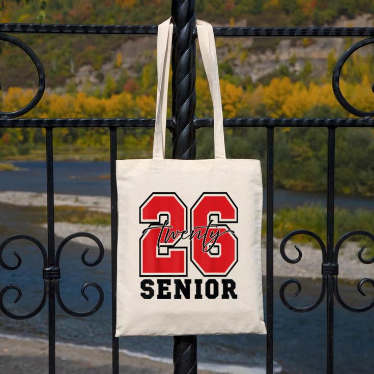 Senior 2026 Class Of 2026 School Graduation 2026 Merch Canvas Tote Bag
