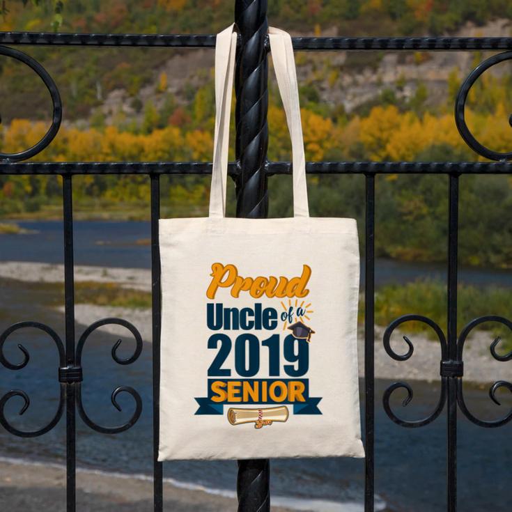 Senior Class Of 2019 Tshirt Graduation School Students Uncle Canvas Tote Bag