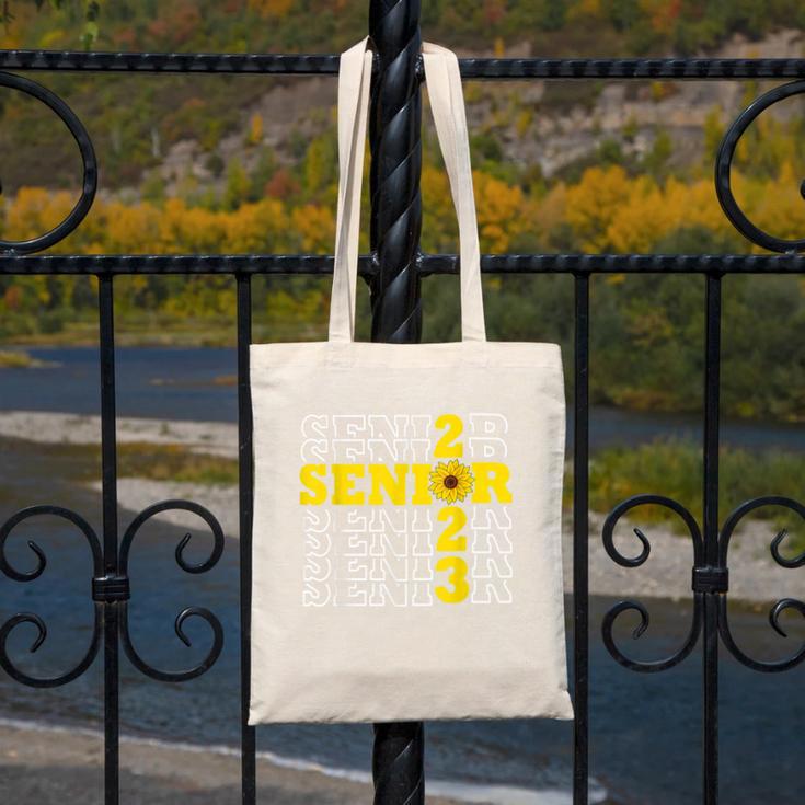 Senior Class Of 2023 Sunflower Graduation Seniors 23 Canvas Tote Bag