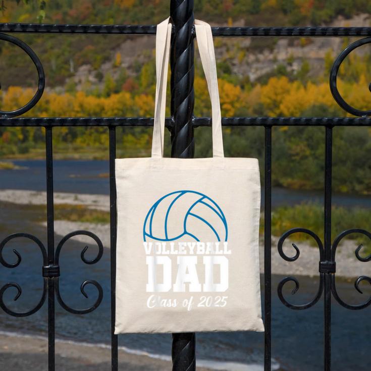 Senior Volleyball Dad Class Of 2025 Graduation Graduate Canvas Tote Bag