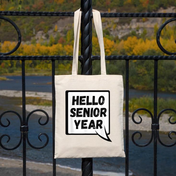 Seniors Class Of 2026 Back To School Graduation Canvas Tote Bag