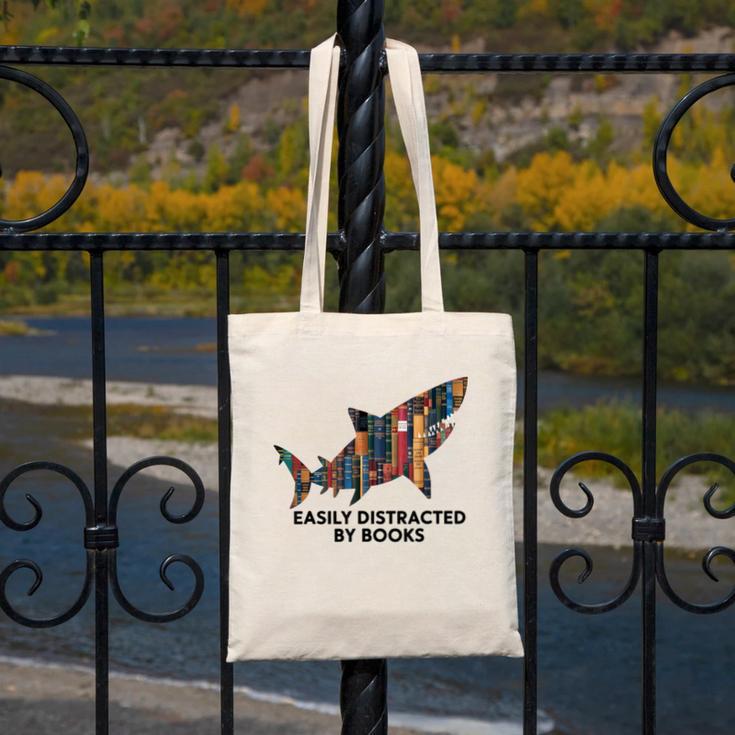 Shark Costume Teens Books Nerds Shark Stuffed Animal Sharks Canvas Tote Bag