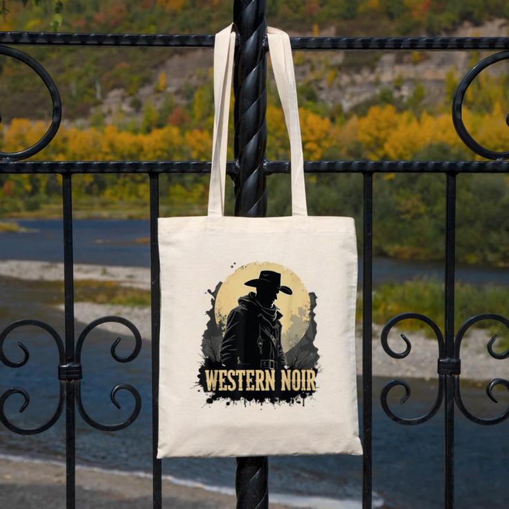 Spaghetti Western Cowboy Culture Classic Western Nostalgia Canvas Tote Bag